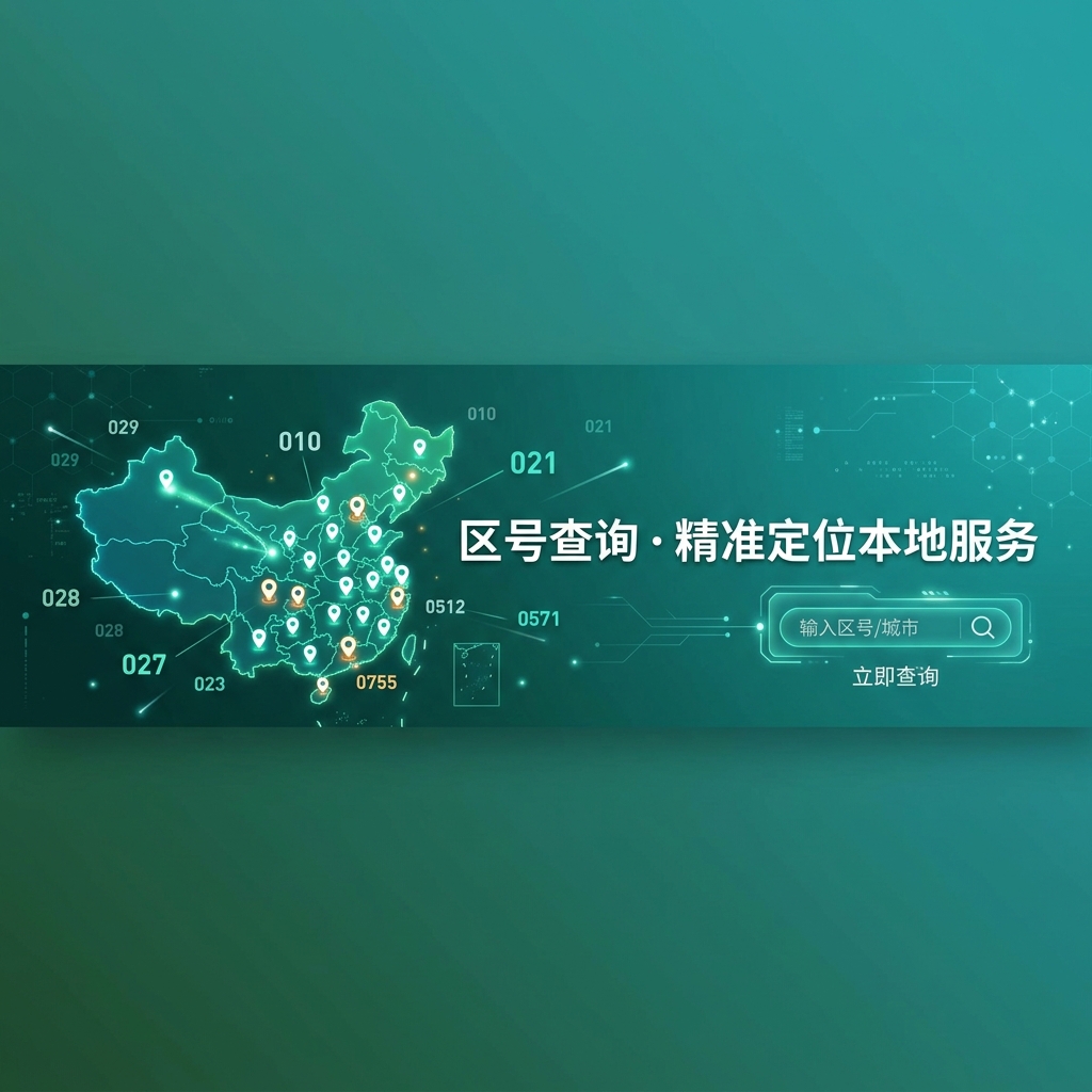 区号查询 精准定位本地服务